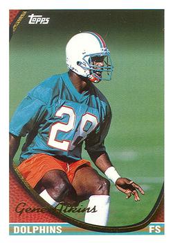 Gene Atkins Miami Dolphins 1994 Topps NFL #409